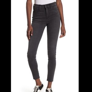 Madewell High-Rise Black Skinny Jeans